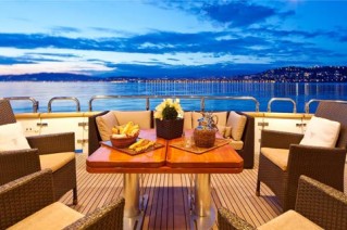 SYNERGY -  Aft Deck Dining